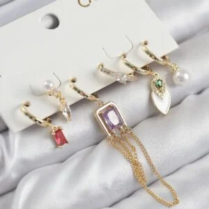 6-teiliges Ohrring-Set