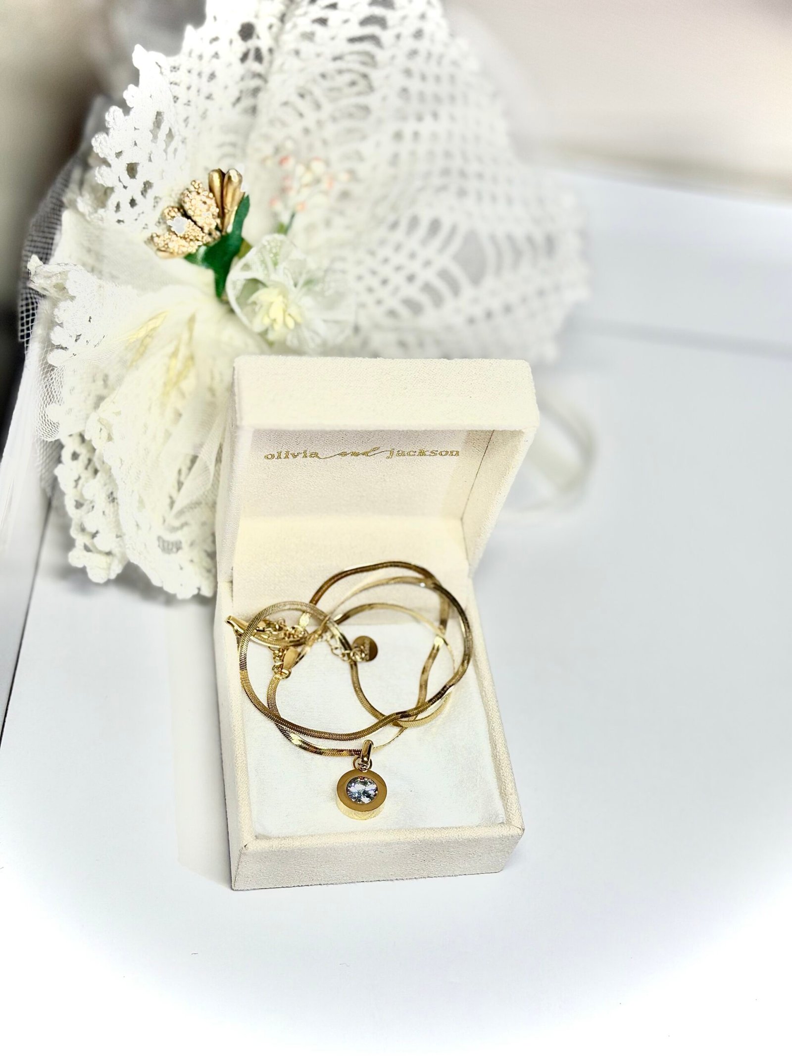 Elegante Goldkette – Bild 2