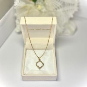 Goldene Edelstahl Halskette