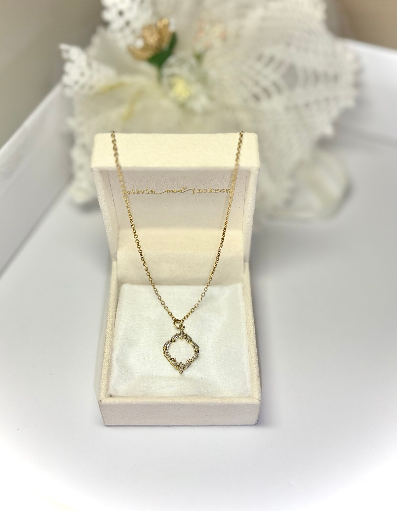 Goldene Edelstahl Halskette